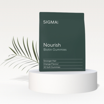 Nourish biotin gummies for hair